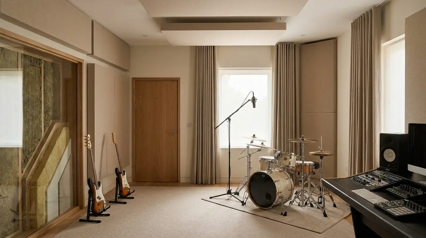 Cara Membuat Studio Musik di Rumah: Biaya, Material, dan Peredam